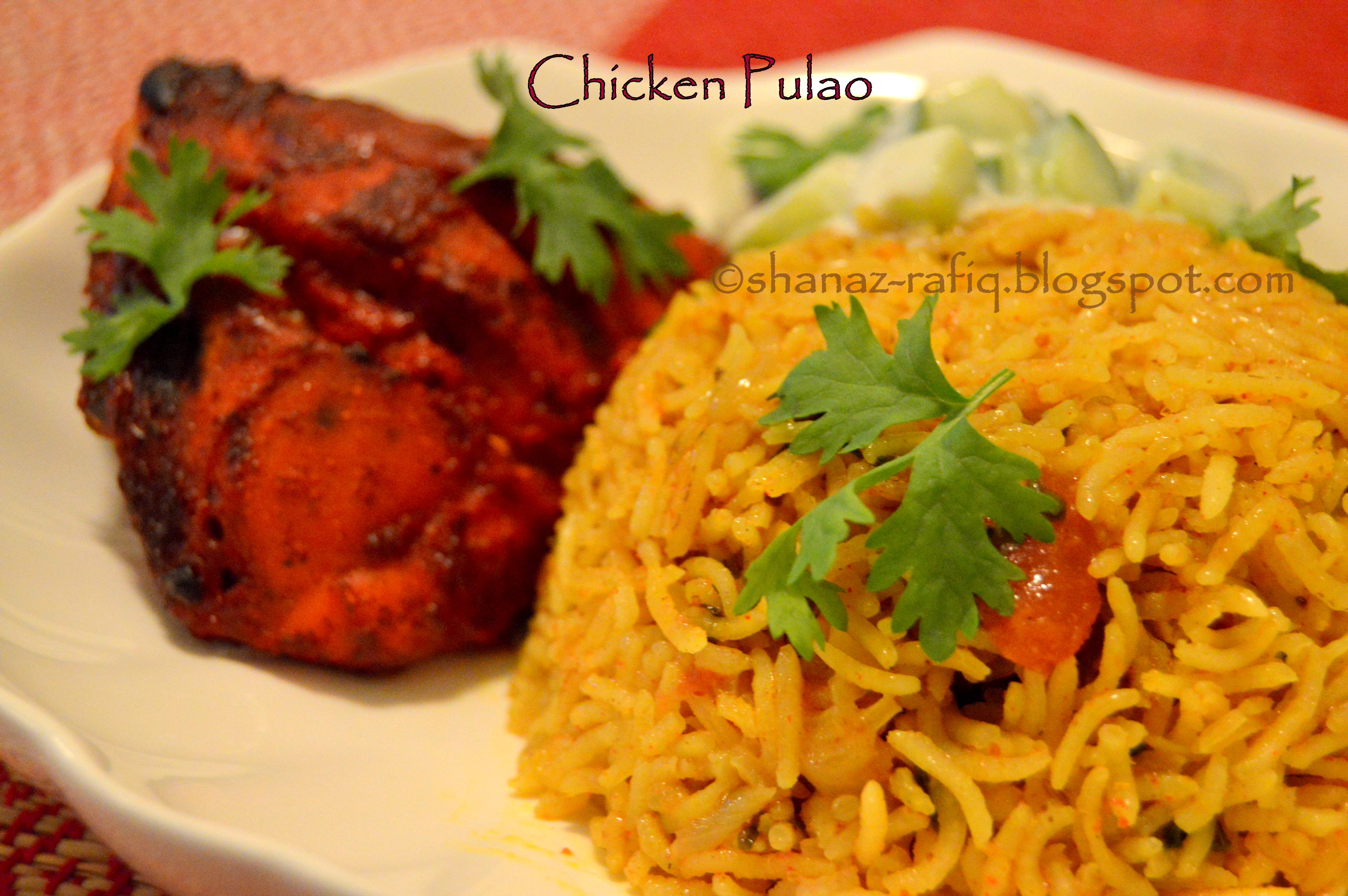 Chicken Pulao Chicken Rice NonVeg Rice Shanaz Rafiq Recipes
