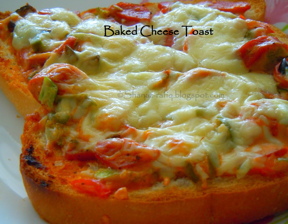Baked Cheese Toast Breakfast/Brunch Shanaz Rafiq Recipes