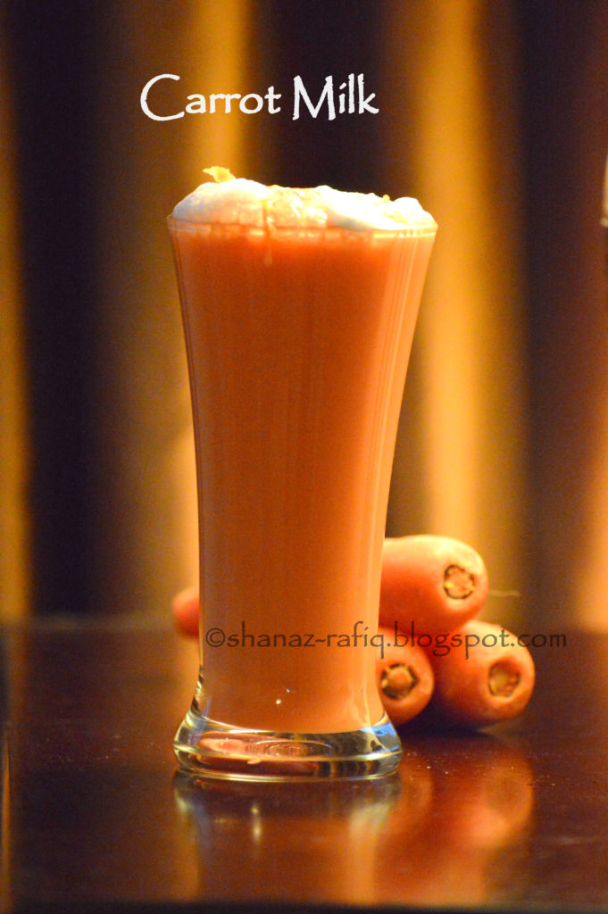 Carrot Milk Love To Cook