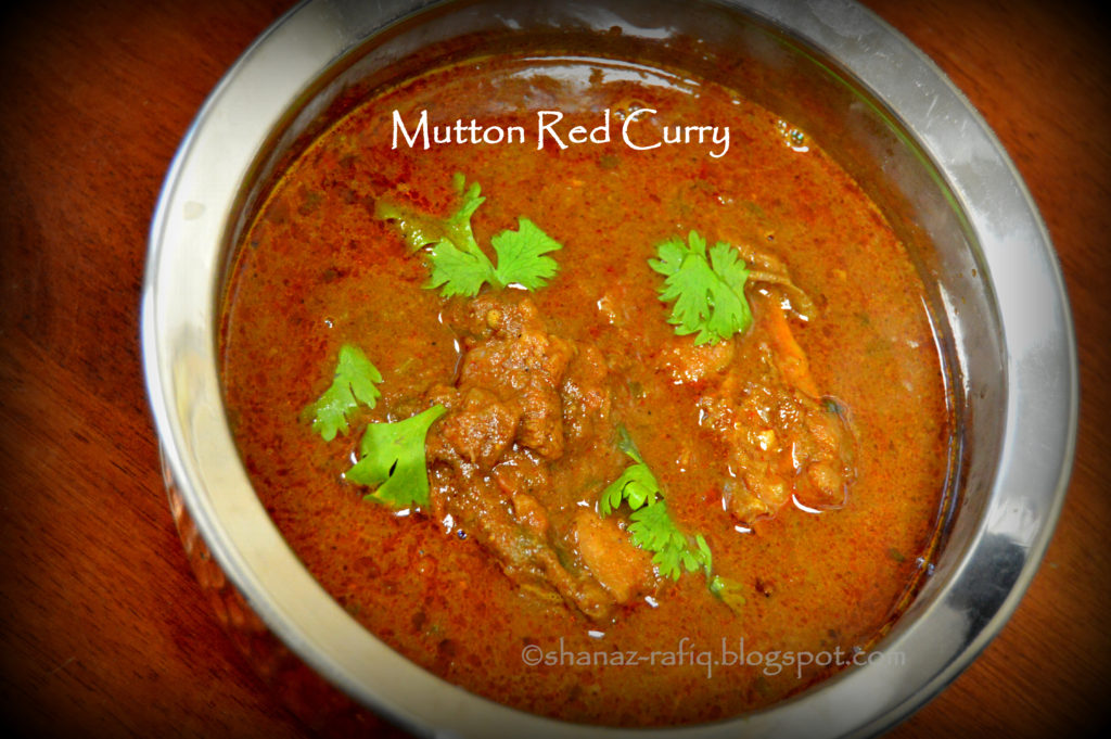Mutton Red Curry