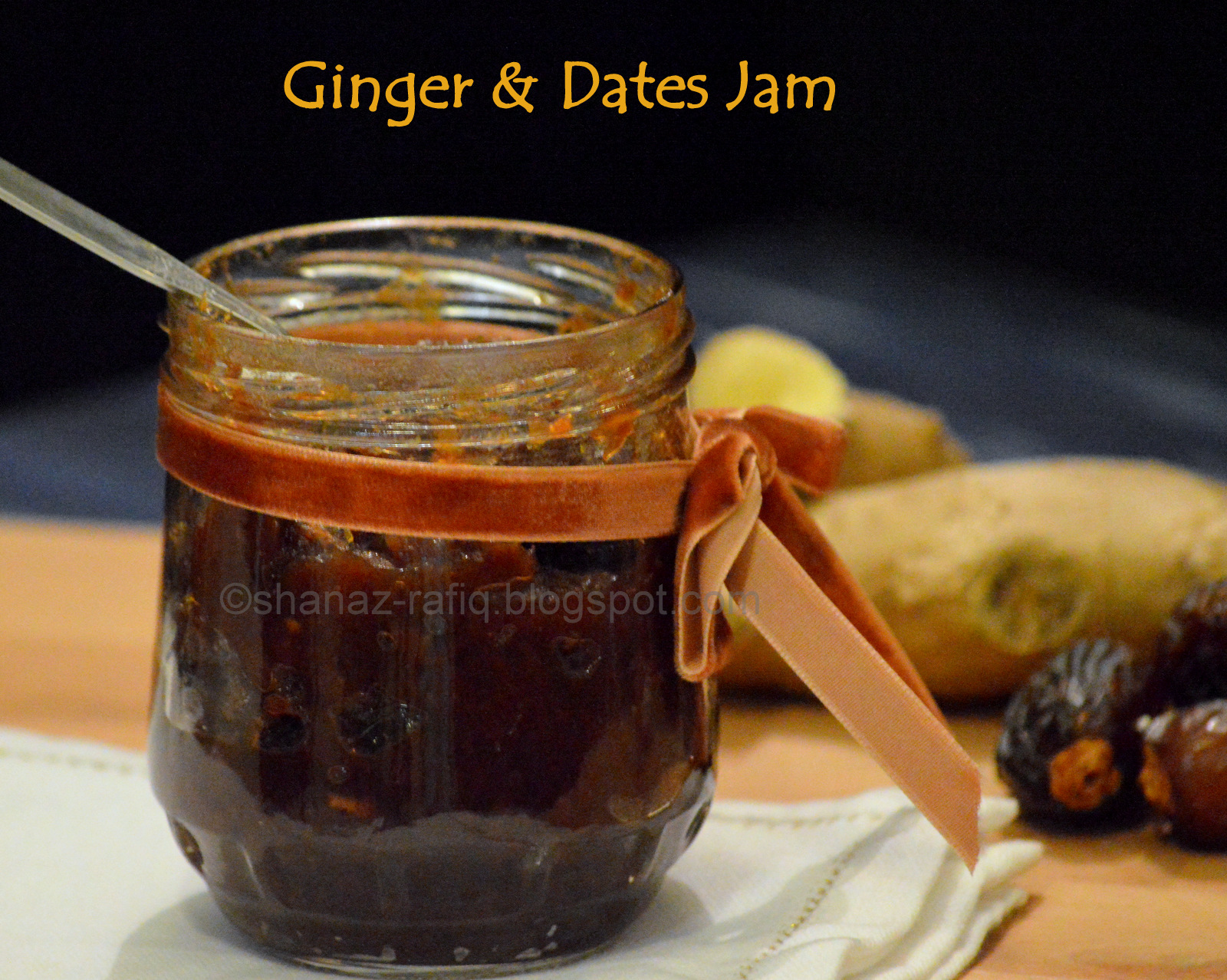 Ginger & Dates Jam Pickles/Jams Shanaz Rafiq Recipes