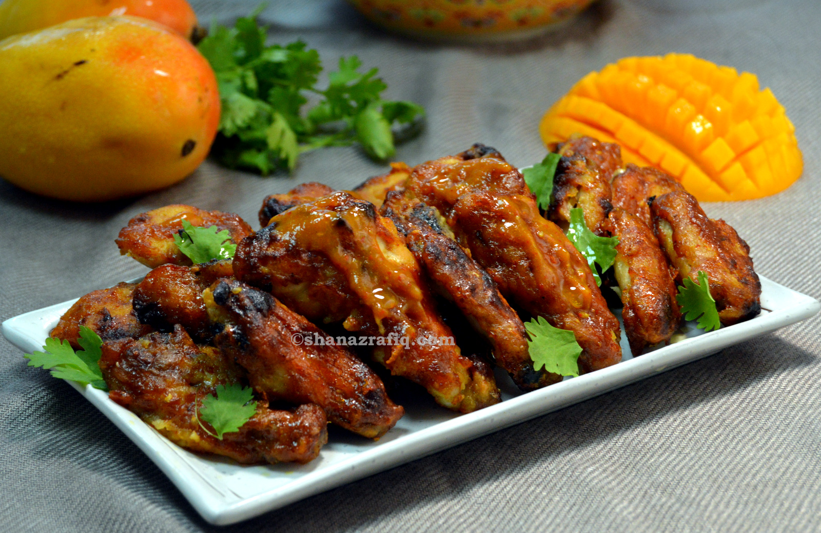 This recipe of Spicy mango Chicken Wings is inspired by. which go... 