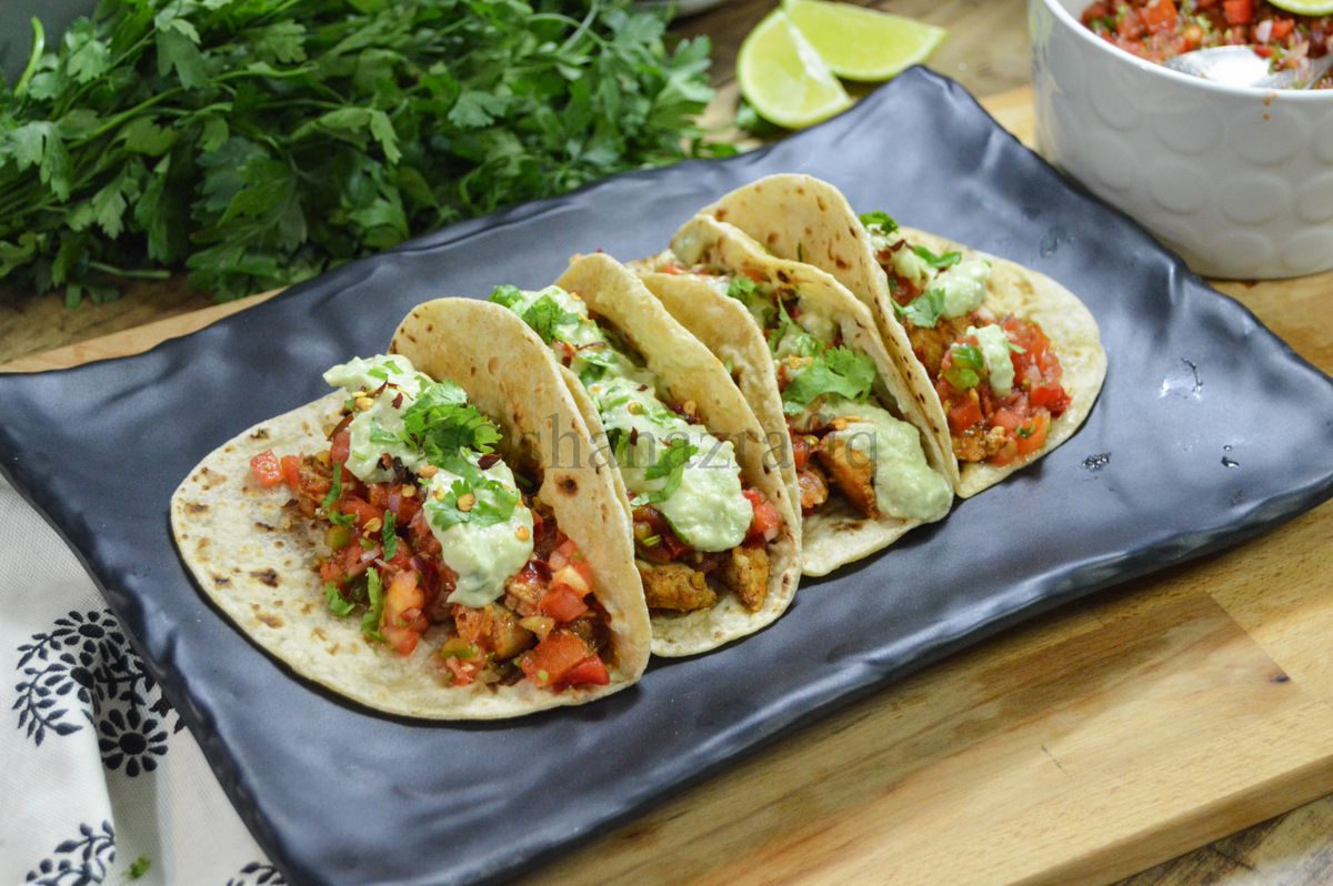 Whole Wheat Flour Chicken Tacos Shanaz Rafiq Recipes