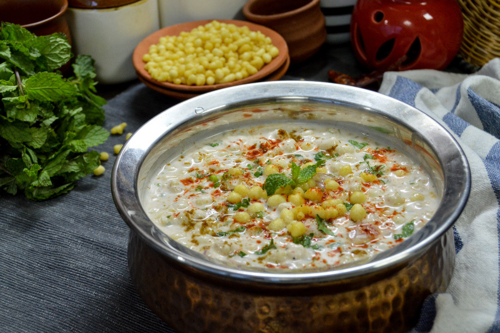 Bhindi Raita - Condiments - Shanaz Rafiq Recipes - Bhindi Raita