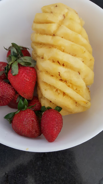 Pineapple & Strawberries